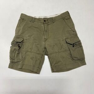 Polo Ralph Lauren Mens Classic Chino‎ Cargo Shorts Olive Green Size 38 army